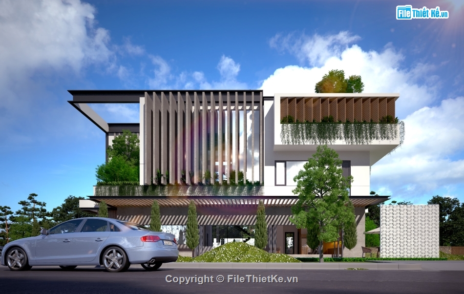 Nhà biệt thư 2 tầng,reit biệt thự 2 tầng,Revit Nhà phố 2 tầng,biệt thự 2 tầng,biệt thự 2 tầng kích thước 11x22m